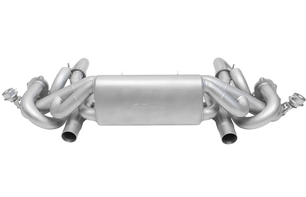 Soul 718 GT4 / Spyder Exhaust System : Suncoast Porsche Parts 